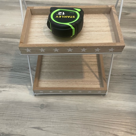2 Tiered shelf with Star detail, see dimensions in pics - Picture 10 of 11